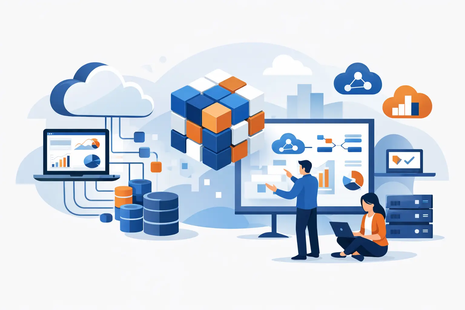 Microsoft Fabric implementatie die werkt