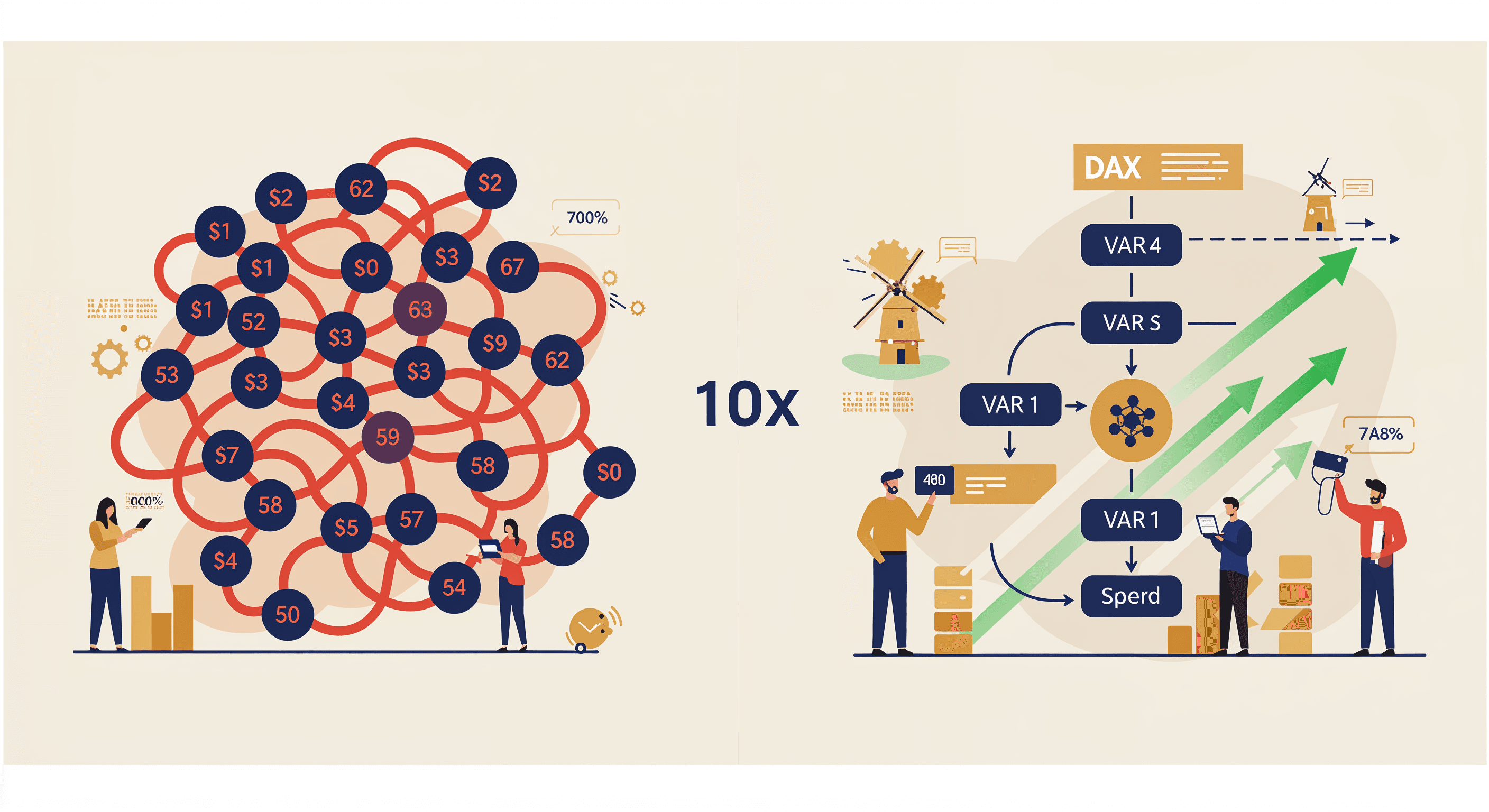 Variables in DAX: waarom je measures 10x sneller worden met VAR